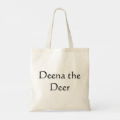 Deena the Deer Tote トートバッグ (裏面)