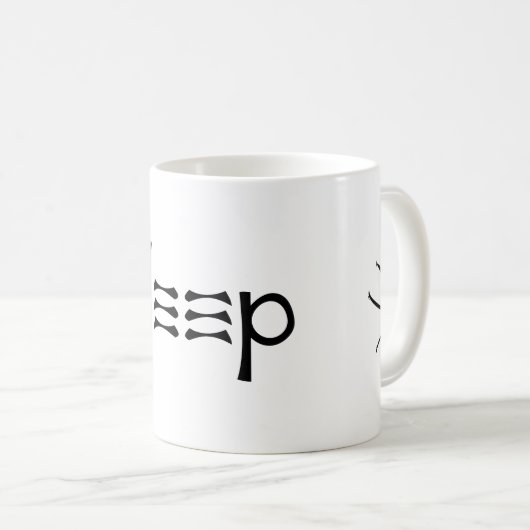 deep コーヒーマグカップ (正面右)