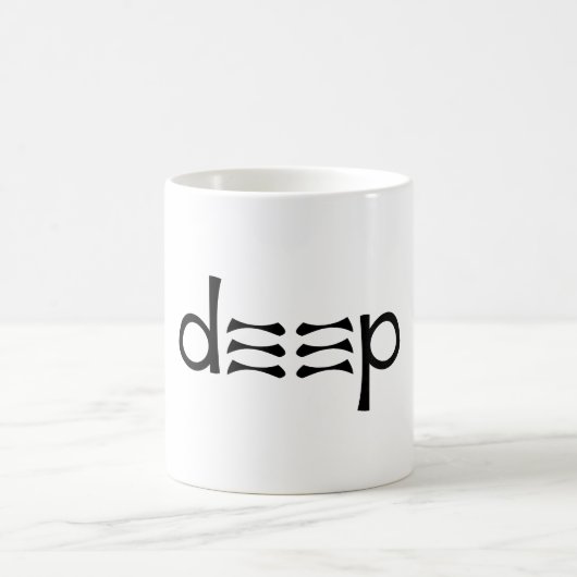 deep コーヒーマグカップ (中央)