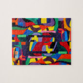 Deep Abstract Art by Alicia McDaniel Fine Art ジグソーパズル (横)