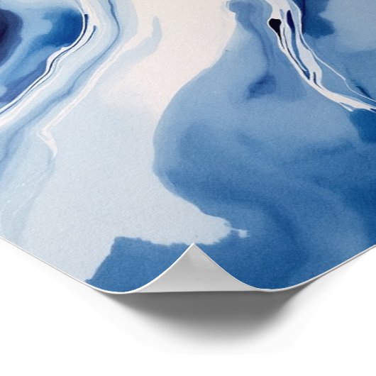 Deep Blue Marble ポスター (角)