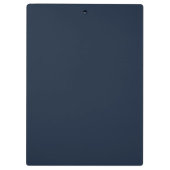 Deep Blue Retro Vintage Pattern  クリップボード (裏面)