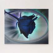 Deep blue rose ジグソーパズル (横)