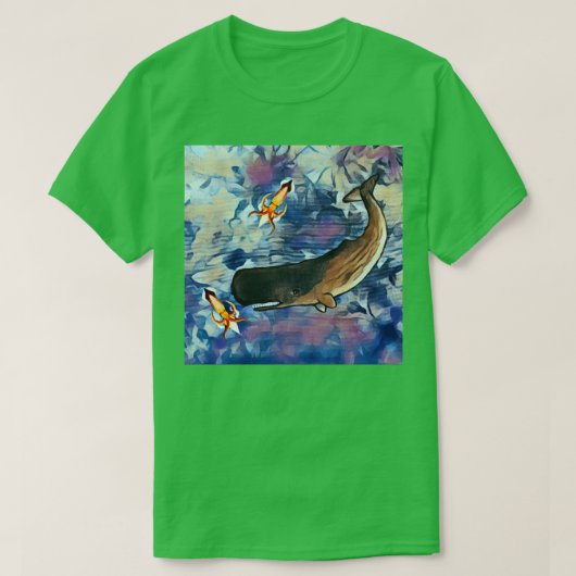 Deep Blue Sea Tシャツ (デザイン正面)