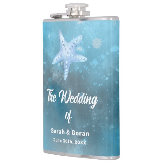 Deep Blue Sea Wedding  フラスク (左)