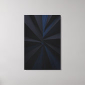 Deep Blue Vortex キャンバスプリント (正面)