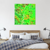 Deep calming Stretched Canvas Print,Smooth color  キャンバスプリント (インサイチュ (寝室))