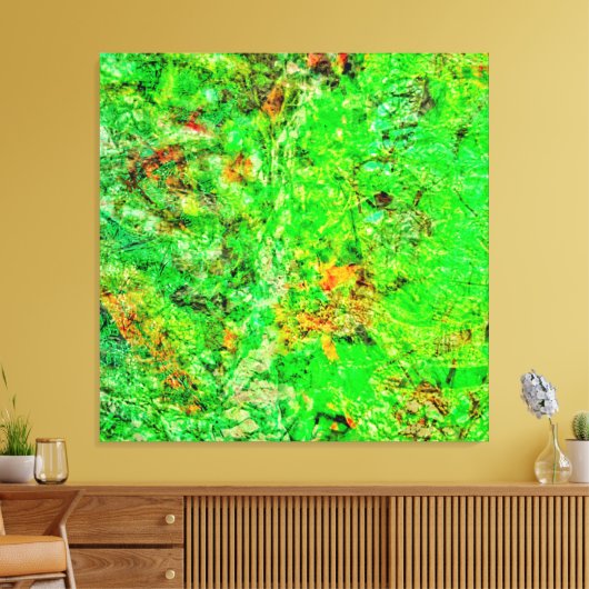 Deep calming Stretched Canvas Print,Smooth color  キャンバスプリント (インサイチュ (リビング))