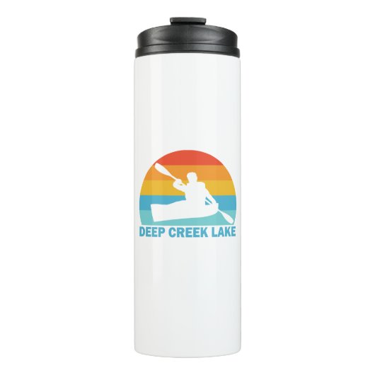 Deep Creek Lake Maryland Kayak タンブラー (正面)