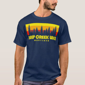 Deep Creek Lake Maryland rees Deep Creek Lake Tシャツ
