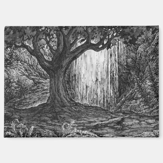 Deep Forest Seclusion マグネット (正面)