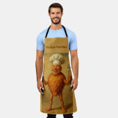 “Deep Fried Dreams” – A Humorous Portrait エプロン (着用した状態)