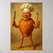 “Deep Fried Dreams” –  A Humorous Portrait ポスター (正面)