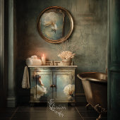 Deep Grace Cream Coral Teal Gold Seascape 薄葉紙