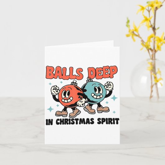 Deep In Christmas Srit  カード (黄色い花)