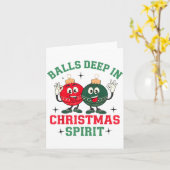 Deep In Christmas Srit  カード (黄色い花)