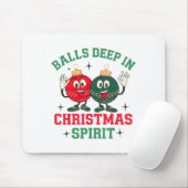 Deep In Christmas Srit  マウスパッド (マウス)