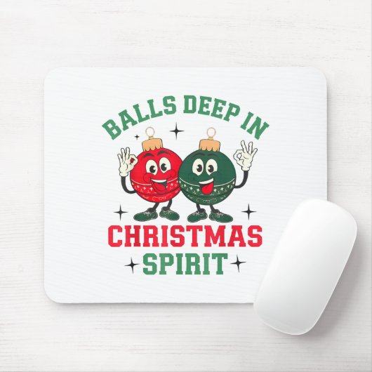 Deep In Christmas Srit  マウスパッド (マウス)