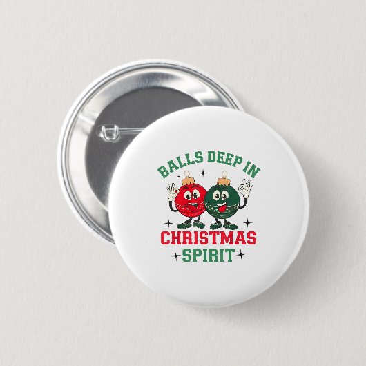 Deep In Christmas Srit 缶バッジ (正面&裏面)