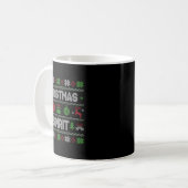 Deep In The Christmas Srit Matching Couples コーヒーマグカップ (正面左)