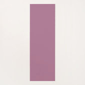 Deep Mauve Floral Sacred Space Yoga Mat ヨガマット (裏面)