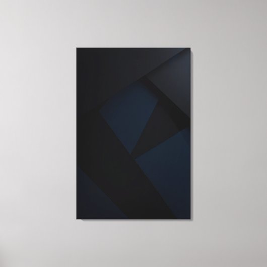 Deep Night Geometry キャンバスプリント (正面)