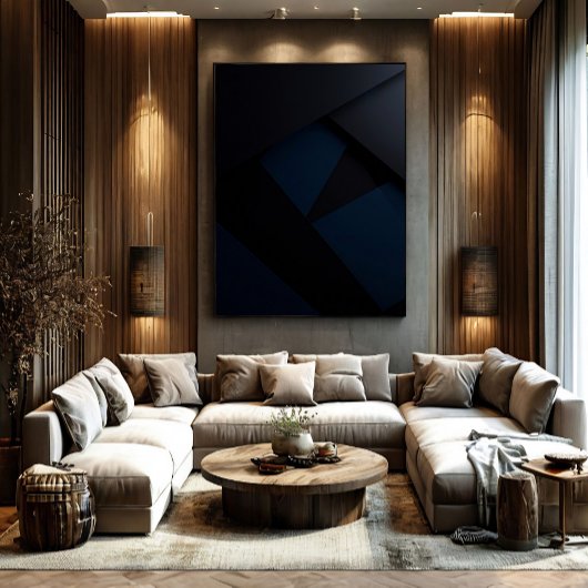 Deep Night Geometry ポスター