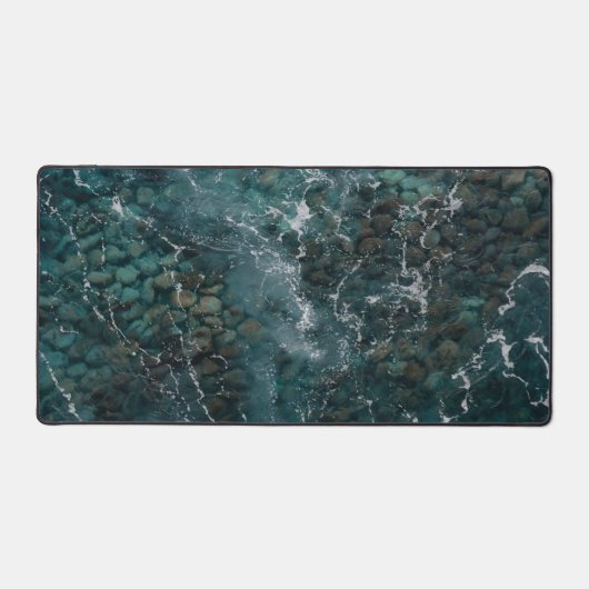 Deep Ocean Rock Texture デスクマット (正面)