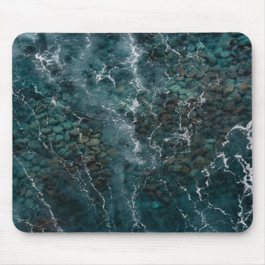 Deep Ocean Rock Texture マウスパッド (正面)