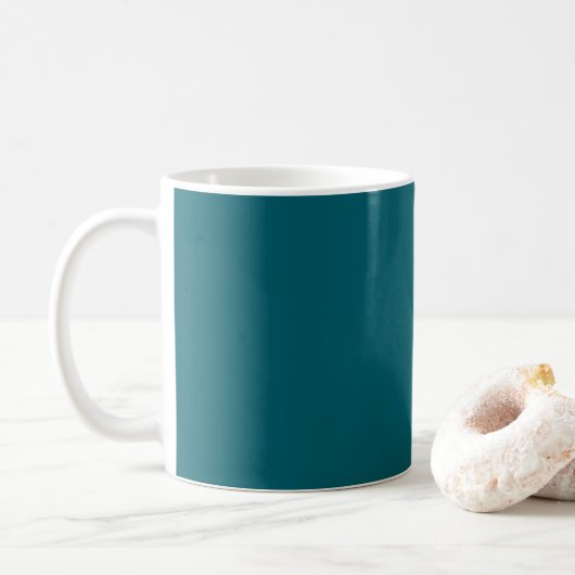 Deep Petrol Coffee Mug コーヒーマグカップ (ドーナツ)