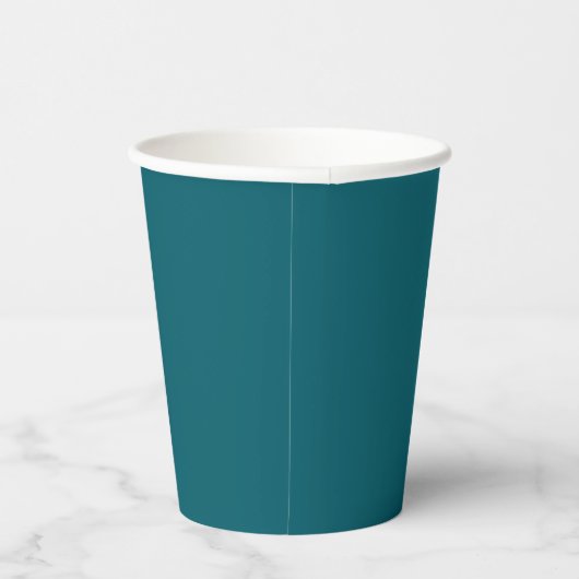 Deep Petrol Paper Cups 紙コップ (右)