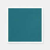 Deep Petrol Party Napkins スタンダードカクテルナプキン (正面)