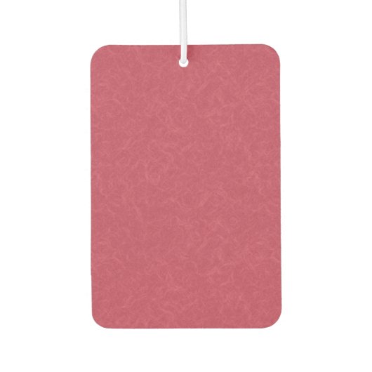Deep pink textured swirling pattern カーエアーフレッシュナー (正面)