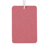 Deep pink textured swirling pattern カーエアーフレッシュナー (裏面)