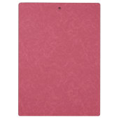 Deep pink  textured swirling  pattern クリップボード (裏面)