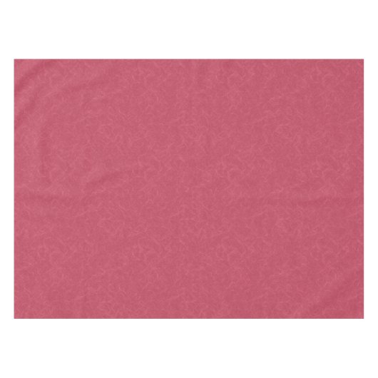 Deep pink  textured swirling  pattern テーブルクロス (正面(横))