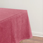 Deep pink  textured swirling  pattern テーブルクロス (インサイチュ)