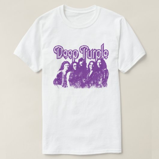 DEEP PURPLEバンドグッズポートレート Tシャツ (デザイン正面)