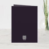 Deep Purple Strokes-New Year's Card シーズンカード (裏面)