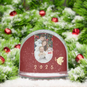 Deep Red, Butter Yellow Photo Year Christmas  (クリスマス)