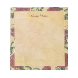 Deep Red Camellias ノートパッド