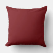 Deep Red Throw Pillows クッション (正面)