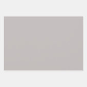 deep sand, beige solid ラッピングペーパーシート (正面3)