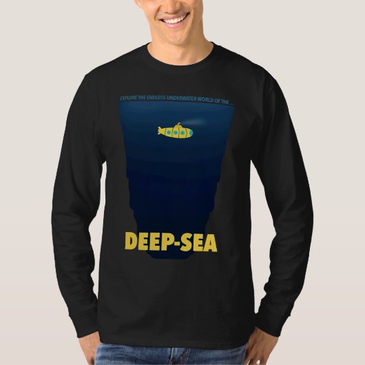 Deep Sea Exploration Travel Marine Biologists Ocea Tシャツ (正面)