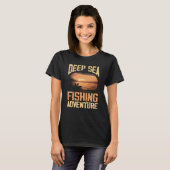 Deep Sea Fishing Adventure Tシャツ (正面フル)