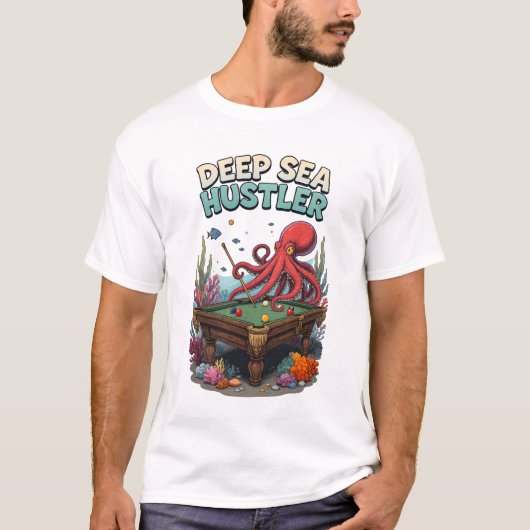 Deep Sea Pool Hustler Tシャツ (正面)