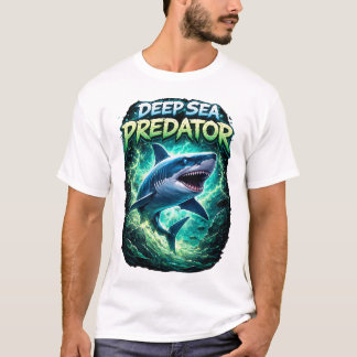 Deep sea predator shark T-Shirt Tシャツ