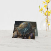Deep Sea Urchin カード (黄色い花)