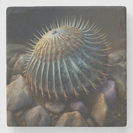 Deep Sea Urchin ストーンコースター (正面)
