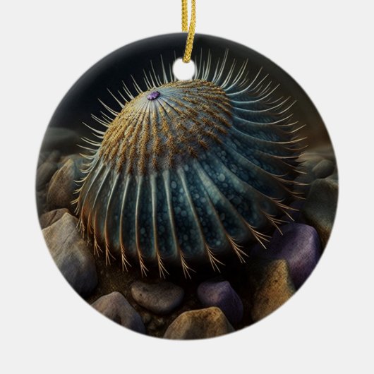Deep Sea Urchin セラミックオーナメント (正面)
